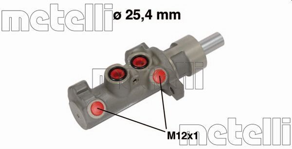 Great value for money - METELLI Brake master cylinder 05-0642