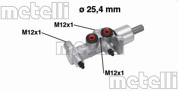 Opel INSIGNIA Master cylinder 7668830 METELLI 05-0766 online buy