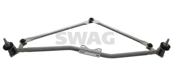 SWAG 10 93 7087 Wiper Linkage for left-hand drive vehicles, without electric motor