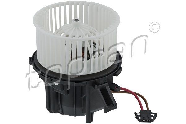 TOPRAN 114 980 Interior Blower for left-hand drive vehicles, with cable