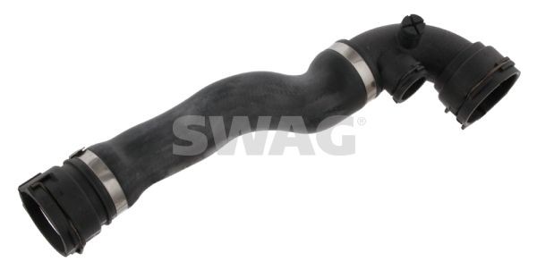 SWAG 20 93 2599 Radiator Hose Upper Left, Plastic, Rubber, with quick couplers