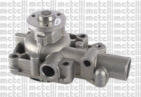 METELLI 24-0178 Water pump with seal, Mechanical, Metal, for v-ribbed belt use