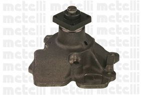 METELLI 24-0323 Water pump with seal, Mechanical, Grey Cast Iron, for v-ribbed belt use