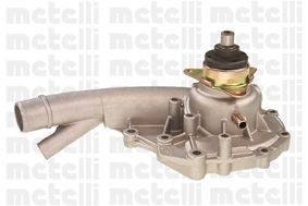 METELLI 24-0495 Water pump with seal, Mechanical, Grey Cast Iron, for v-ribbed belt use