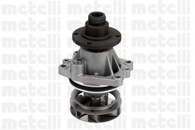 METELLI 24-0502A Water pump with seal ring, Mechanical, Metal, for v-ribbed belt use