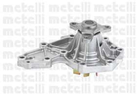 Engine water pump METELLI with seal, Mechanical, Metal, for v-ribbed belt use - 24-0531