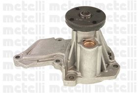 METELLI 24-0612 Water pump with seal, Mechanical, Brass, for v-ribbed belt use