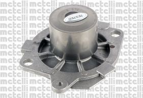 METELLI 24-0672 Water pump with seal ring, Mechanical, Metal, Water Pump Pulley Ø: 48 mm, for toothed belt drive