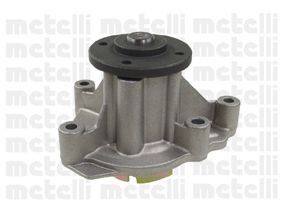 METELLI 24-0736 Water pump with seal, Mechanical, Metal, for v-ribbed belt use