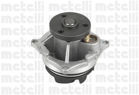 METELLI 24-0741 Water pump with seal ring, Mechanical, Grey Cast Iron, for v-ribbed belt use