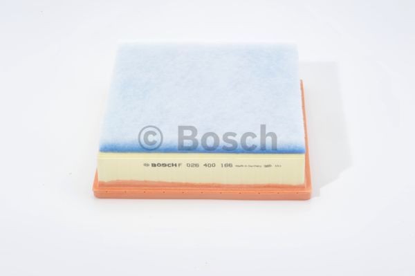 F026400166 Engine air filter BOSCH S0166 review and test