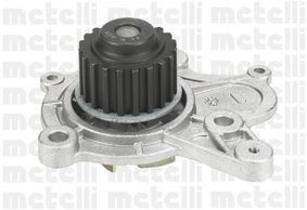 METELLI 24-0829 Water pump Number of Teeth: 20, with seal, Mechanical, Metal, Water Pump Pulley Ø: 59,2 mm, for toothed belt drive
