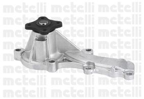 METELLI 24-0830 Water pump with seal, Mechanical, Metal, for v-ribbed belt use