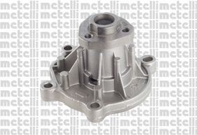 METELLI 24-0855 Water pump with seal, Mechanical, Metal, for v-ribbed belt use