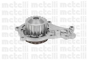 24-0859 METELLI Water pumps TOYOTA Number of Teeth: 21, with seal, Mechanical, Plastic, Water Pump Pulley Ø: 62 mm, for toothed belt drive