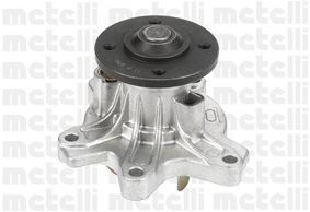 METELLI 24-0890 Water pump with seal, Mechanical, Metal, for v-ribbed belt use