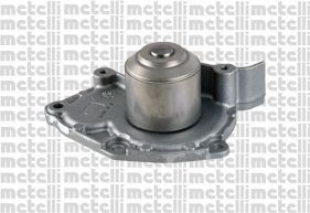 METELLI 24-0907 Water pump with seal, Mechanical, Metal, Water Pump Pulley Ø: 52 mm, for toothed belt drive