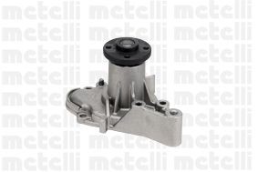 METELLI 24-1021 Water pump with seal, Mechanical, Brass, for v-ribbed belt use