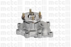 24-1022 METELLI Water pumps HYUNDAI with seal, Mechanical, Metal, for v-ribbed belt use