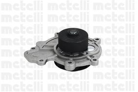 METELLI 24-1068 Water pump with seal, Mechanical, Grey Cast Iron, Water Pump Pulley Ø: 65 mm, for timing belt drive