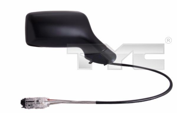 TYC Right, black, Control: cable pull, Convex, Blue-tinted Side mirror 302-0001 buy