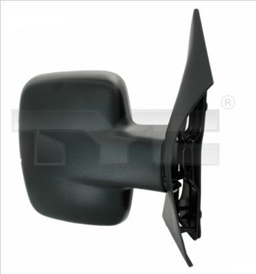TYC Left, black, Convex, for manual mirror adjustment Side mirror 321-0044 buy