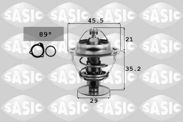 SASIC 3381211 Engine thermostat 96 006 231