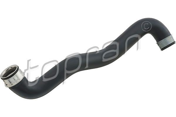 Radiator hose TOPRAN Radiator, Upper Left, Rubber with fabric lining, with quick couplers - 408 083