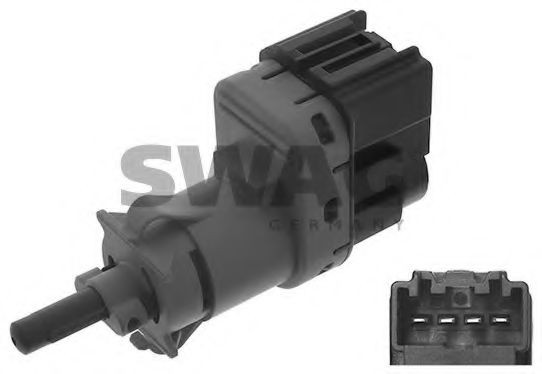 Ford TRANSIT Brake light switch pedal stopper 7671815 SWAG 50 94 0340 online buy
