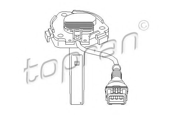 TOPRAN with seal ring Sensor, engine oil level 501 586 buy