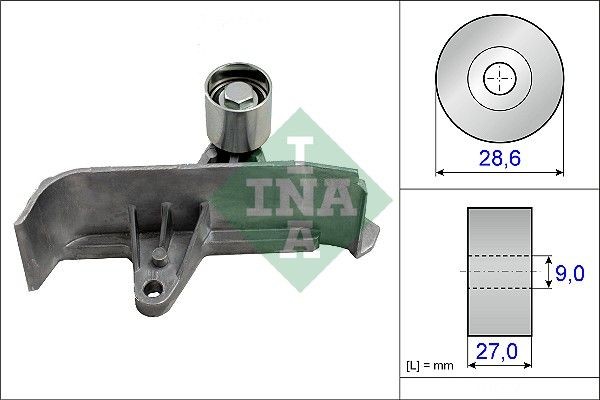 INA 532060110 Timing belt kit 06B 109 477 A