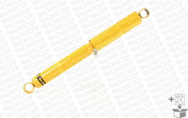 MONROE 72213ST Shock absorber Gas Pressure, Twin-Tube, Suspension Strut, Top pin, Bottom Clamp