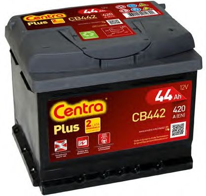 Car battery CENTRA Plus 12V 44Ah 420A B13 Lead-acid battery - CB442