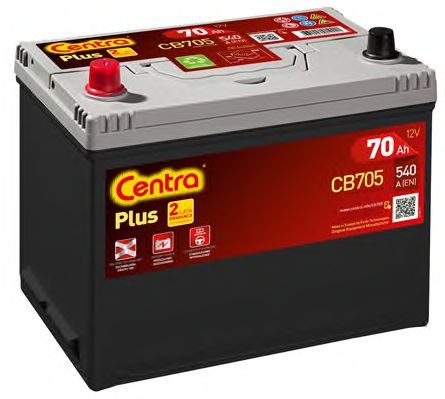 CB705 CENTRA Car battery SUBARU 12V 70Ah 540A B9 Lead-acid battery