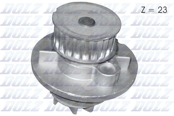 DOLZ O146 Water pump Number of Teeth: 23, with belt pulley
