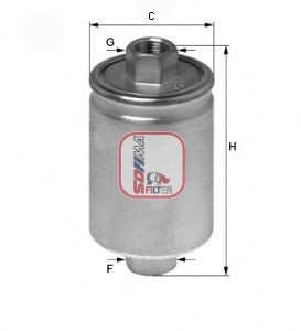 SOFIMA S 1564 B Filtro carburante Cartuccia filtro
