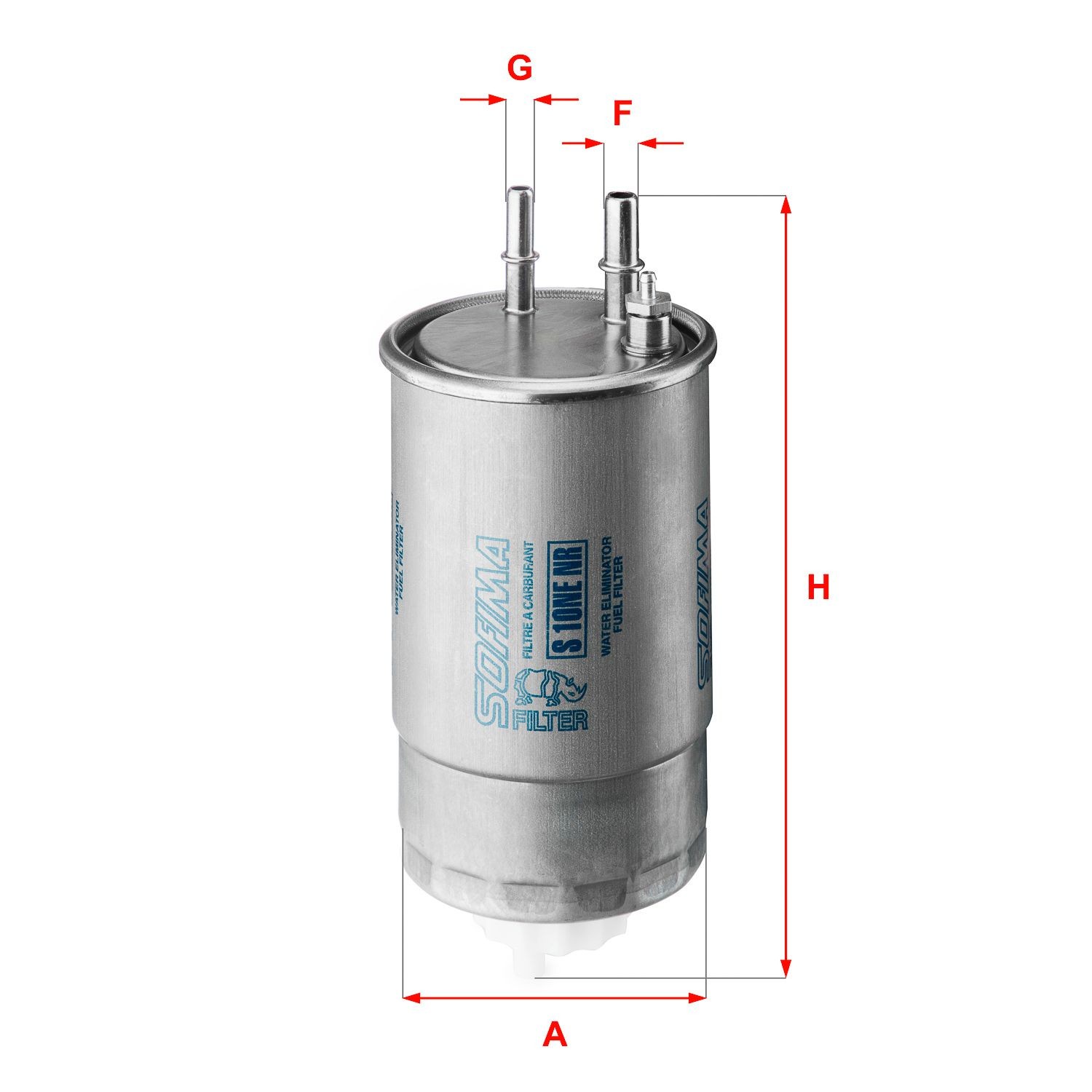 SOFIMA S1ONENR Fuel filter 818020