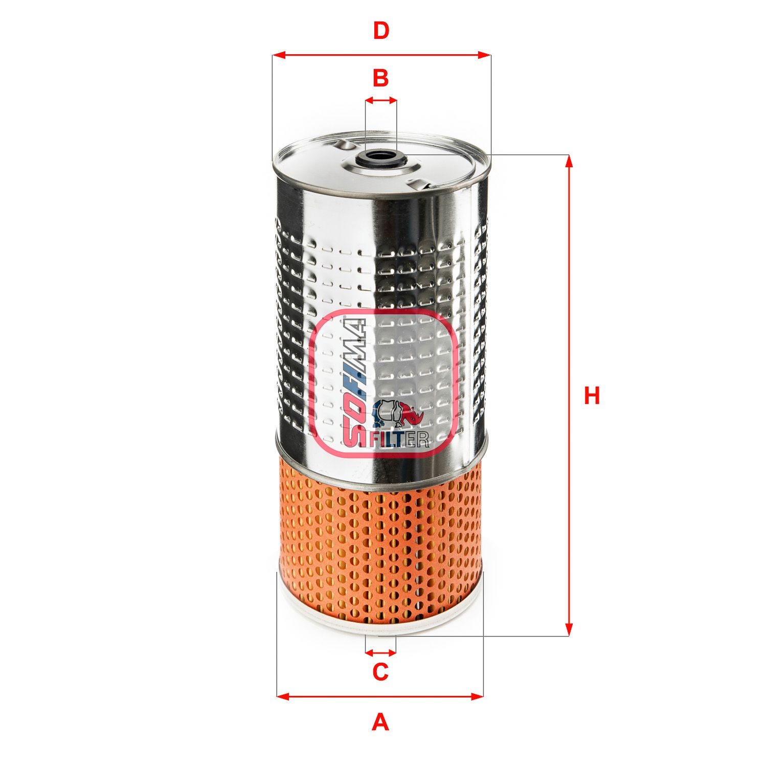 SOFIMA Filter Insert Inner Diameter 2: 11,5, 24,5mm, Ø: 89, 92mm, Height: 195mm Oil filters S 2510 O buy