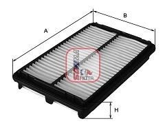 SOFIMA 39,6mm, 1564,5mm, 224,8mm, Filter Insert Length: 224,8mm, Width: 1564,5mm, Height: 39,6mm Engine air filter S 3313 A buy