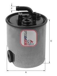 SOFIMA S 4006 NR Fuel filter Filter Insert, 10mm