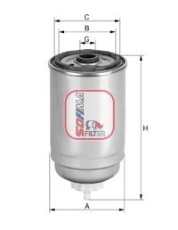 SOFIMA S 4397 NR Fuel filter Filter Insert