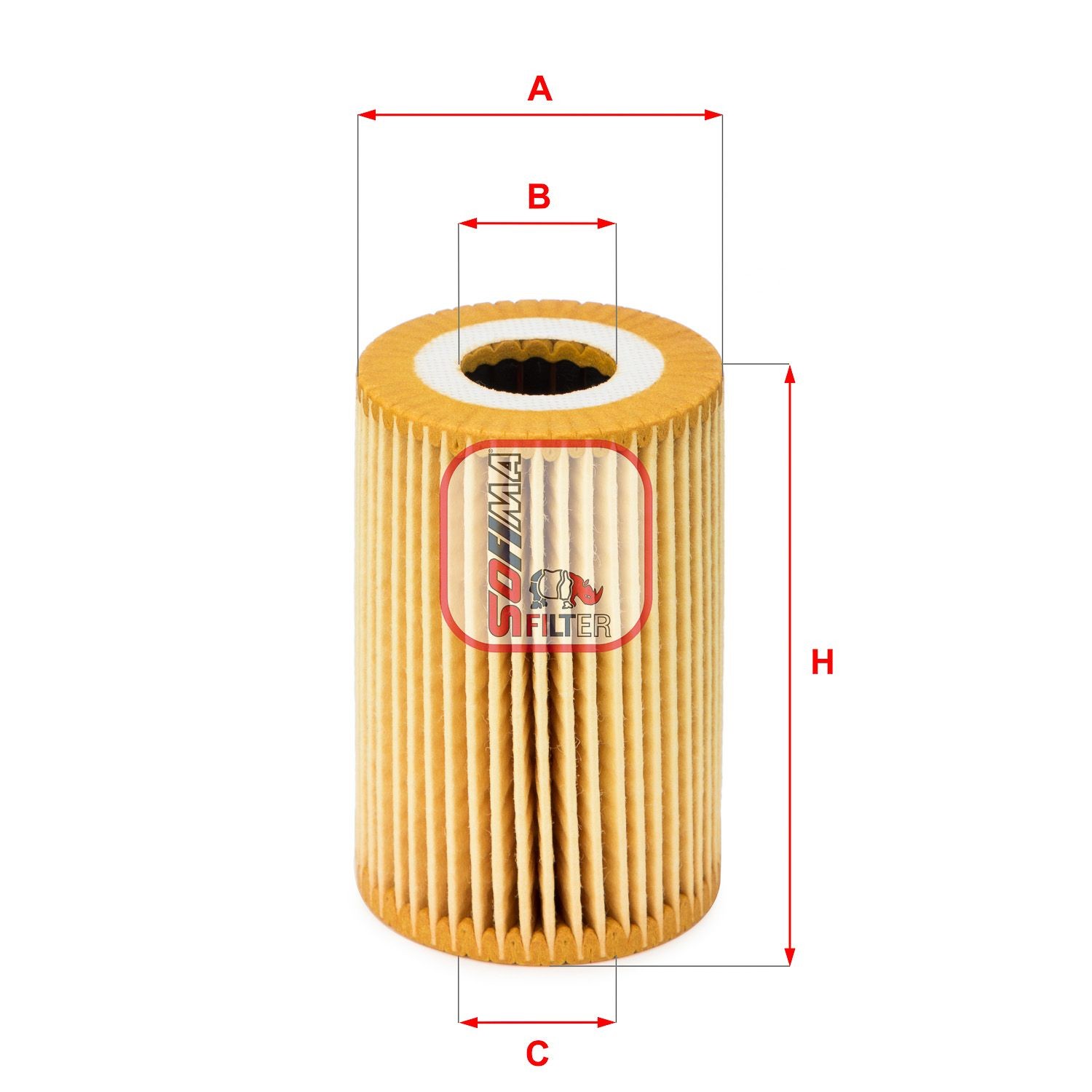 SOFIMA S5014PE Oil filter 1661840525
