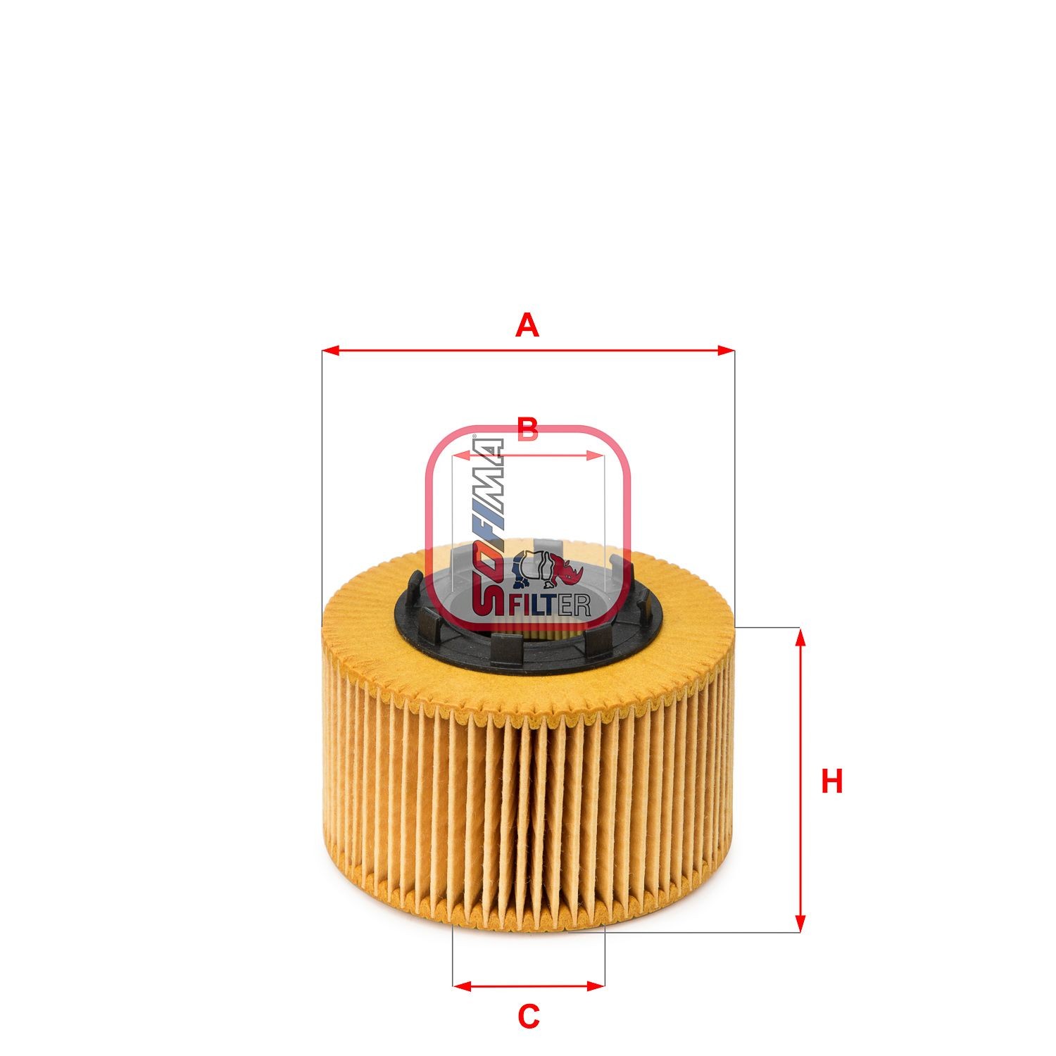 SOFIMA Filter Insert Inner Diameter 2: 33,5mm, Ø: 92mm, Height: 61mm Oil filters S 5015 PE buy