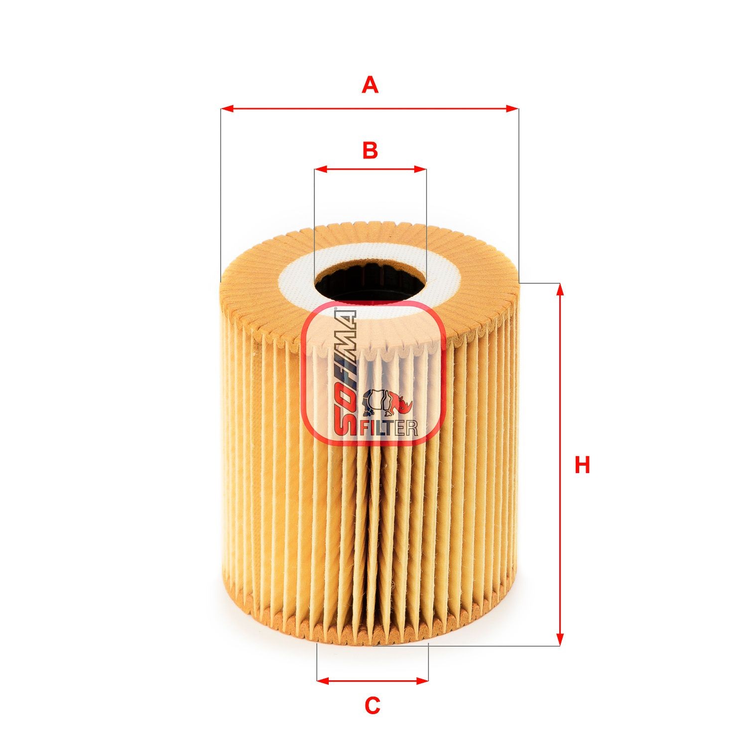 SOFIMA Filter Insert Inner Diameter 2: 22mm, Ø: 75mm, Height: 79mm Oil filters S 5018 PE buy