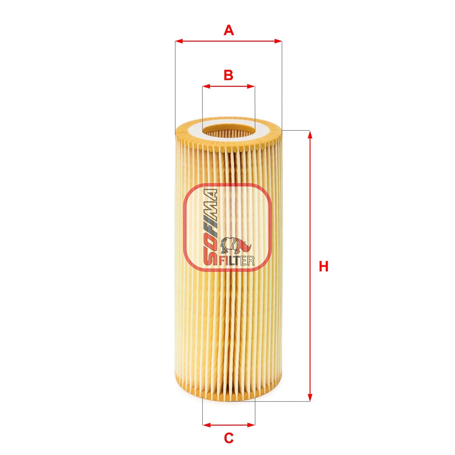 SOFIMA Filter Insert Inner Diameter 2: 31mm, Ø: 63,5mm, Height: 155mm Oil filters S 5021 PE buy