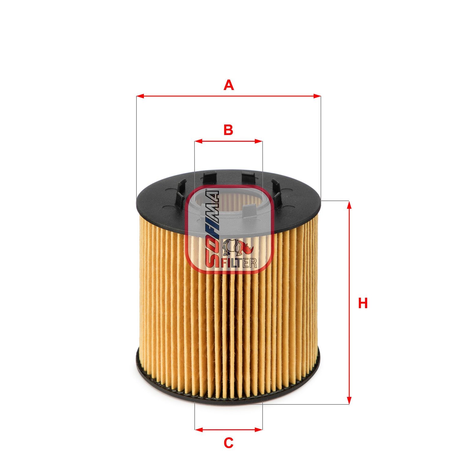 SOFIMA Filter Insert Inner Diameter 2: 34mm, Ø: 91,5mm, Height: 92,5mm Oil filters S 5033 PE buy