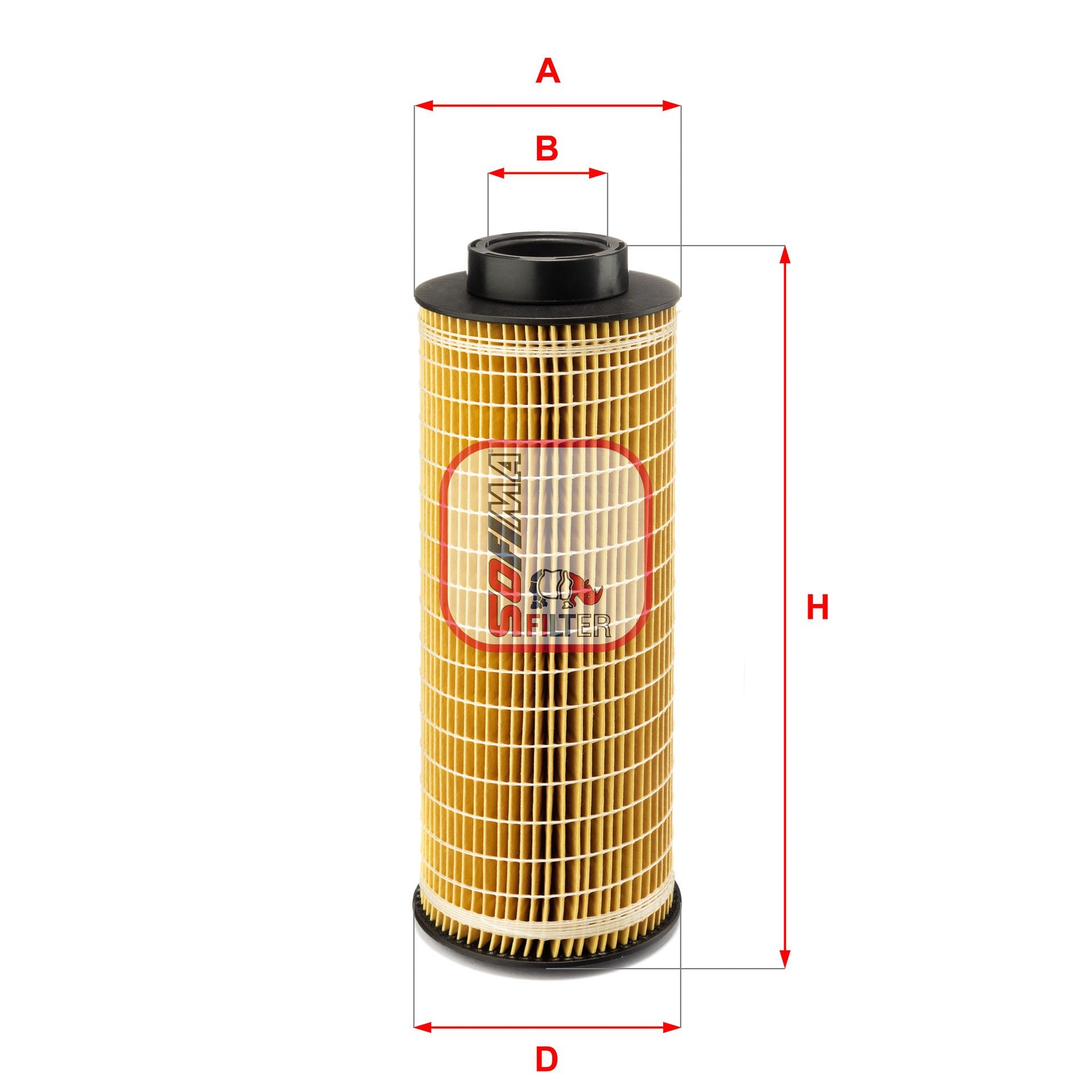 SOFIMA S5044PE Oil filter 187 3014