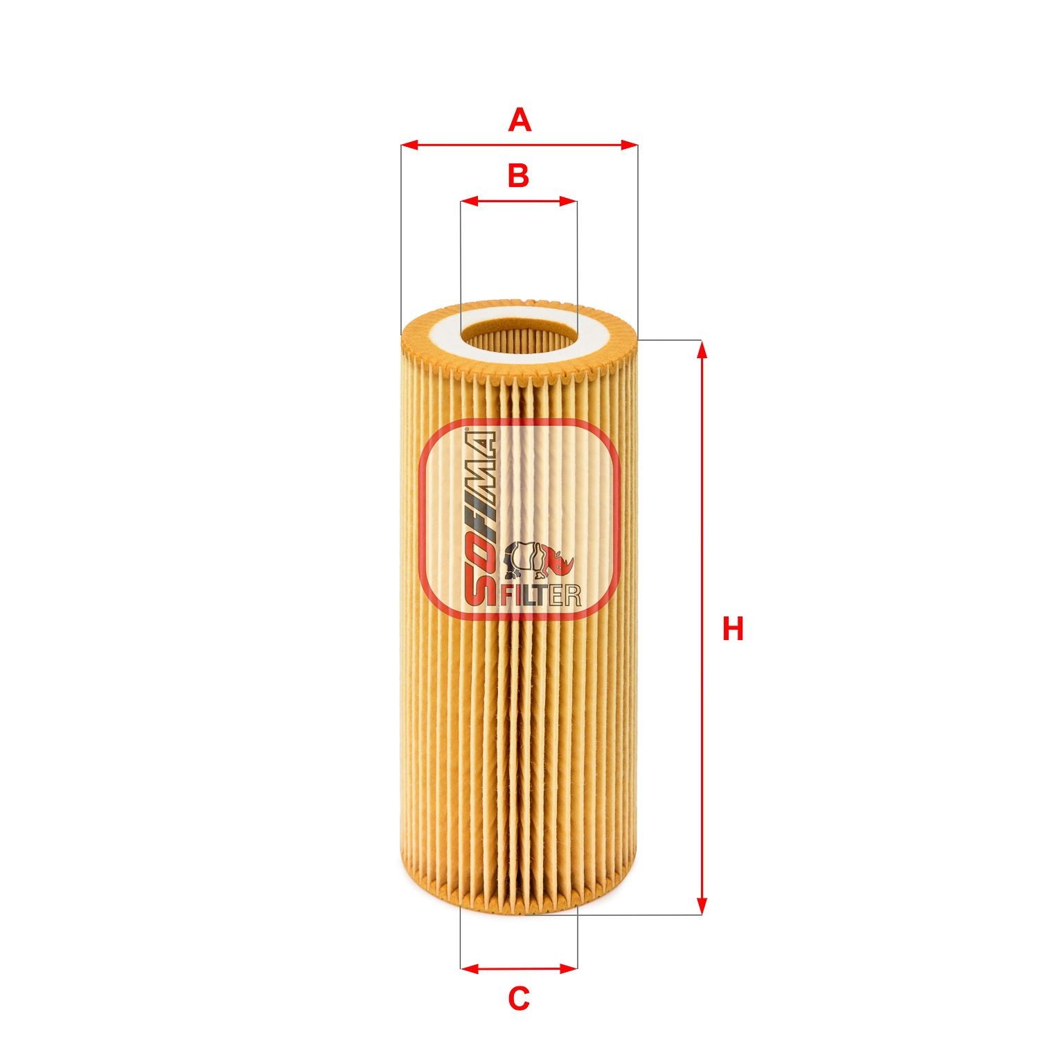 SOFIMA Filter Insert Inner Diameter 2: 32,3mm, Ø: 65mm, Height: 150mm Oil filters S 5048 PE buy