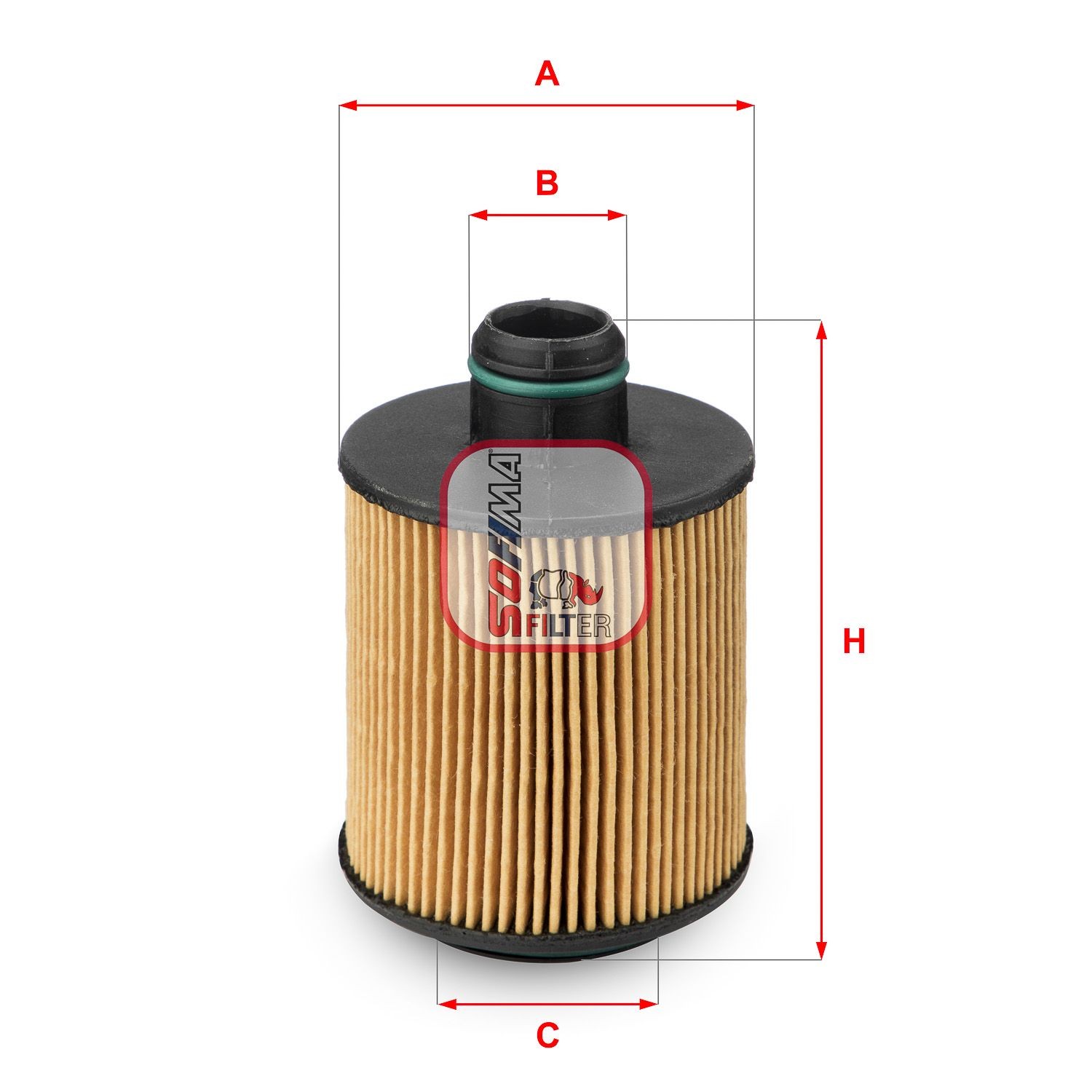 SOFIMA Filter Insert Inner Diameter 2: 24,7, 47,6mm, Ø: 66mm, Height: 105mm Oil filters S 5061 PE buy