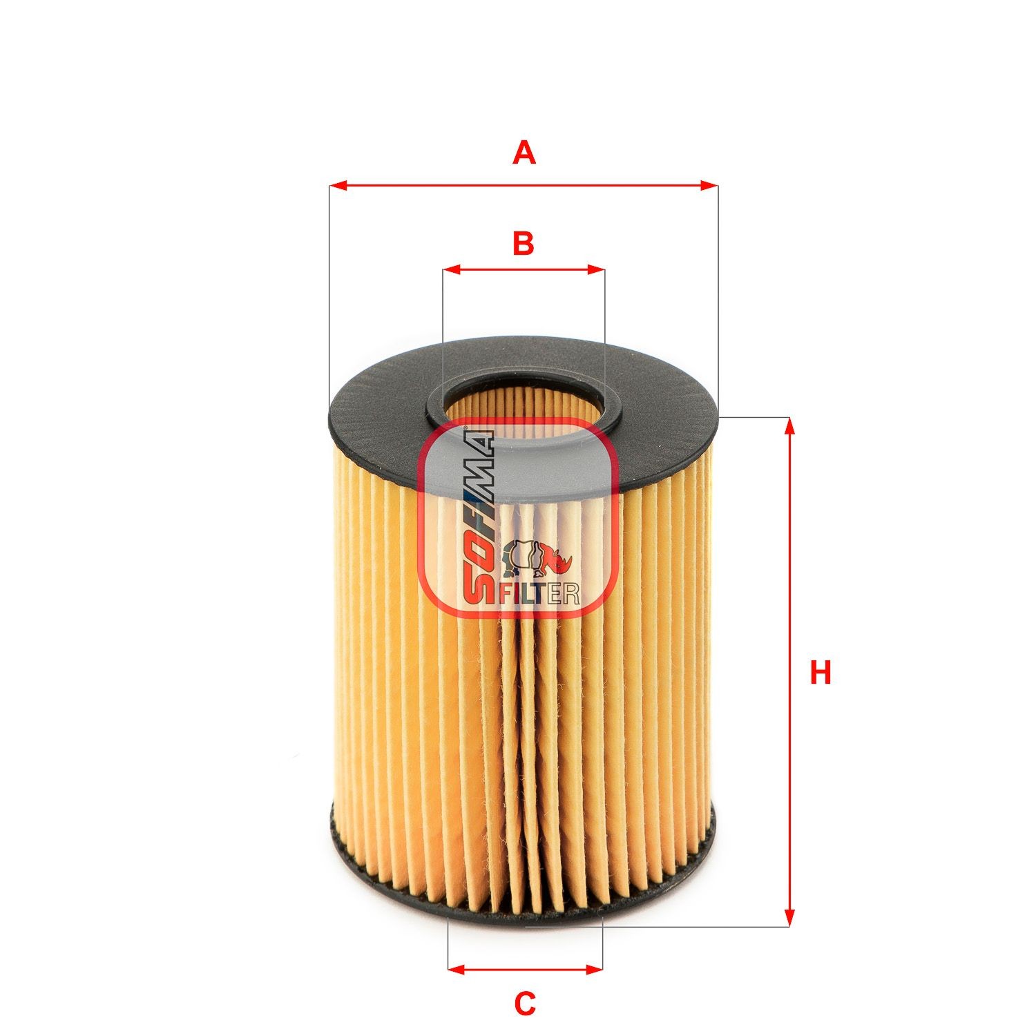 SOFIMA Filter Insert Inner Diameter 2: 28mm, Ø: 70mm, Height: 82mm Oil filters S 5077 PE buy